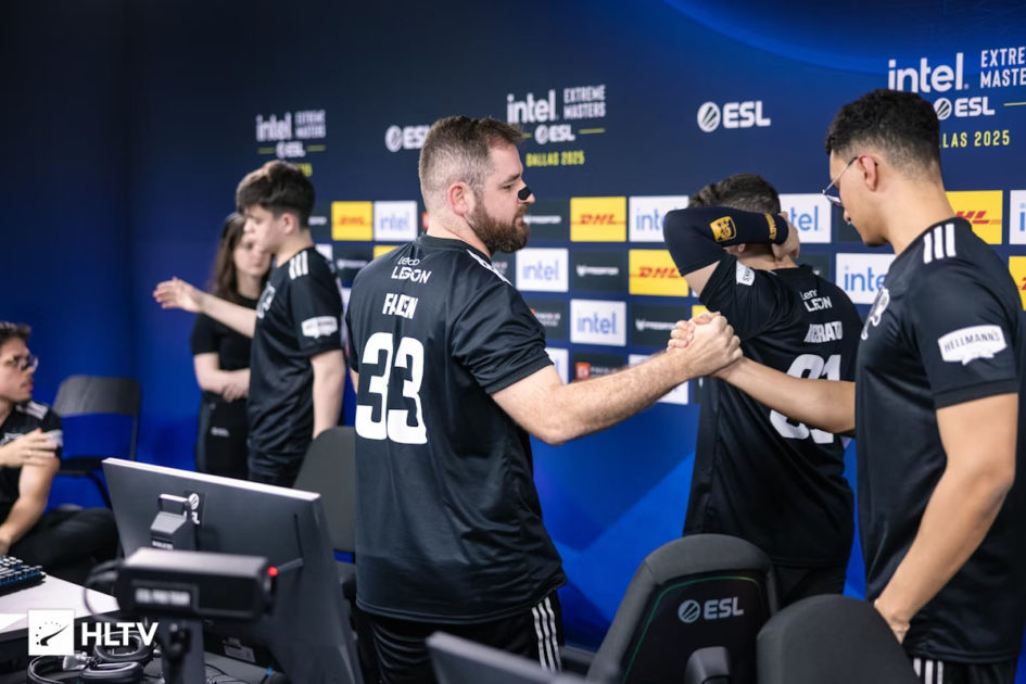 Imagem da FURIA na IEM Dallas 2025