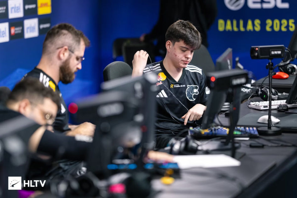Imagem da FURIA na IEM Dallas 2025