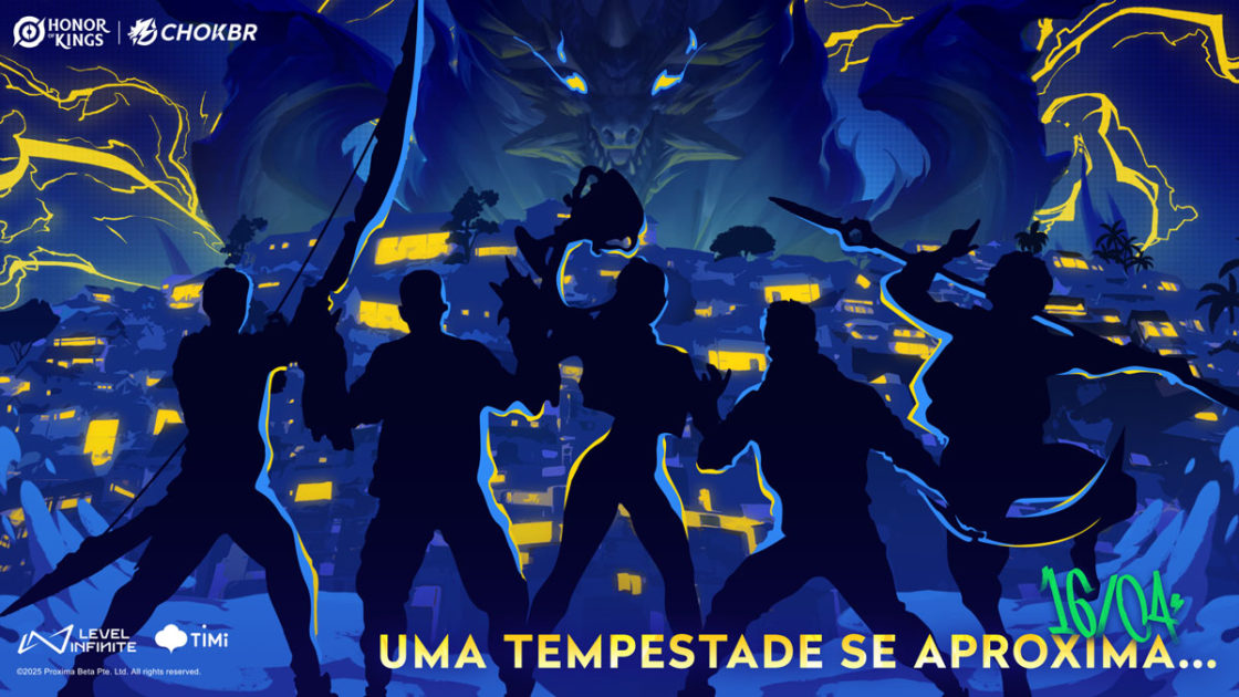 Imagem promocional do campeonato Honor of Kings Brasil Fall 2025
