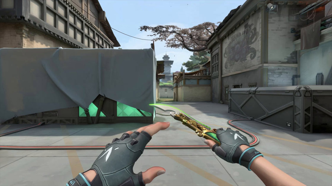 Imagem da nova skin beta do VALORANT