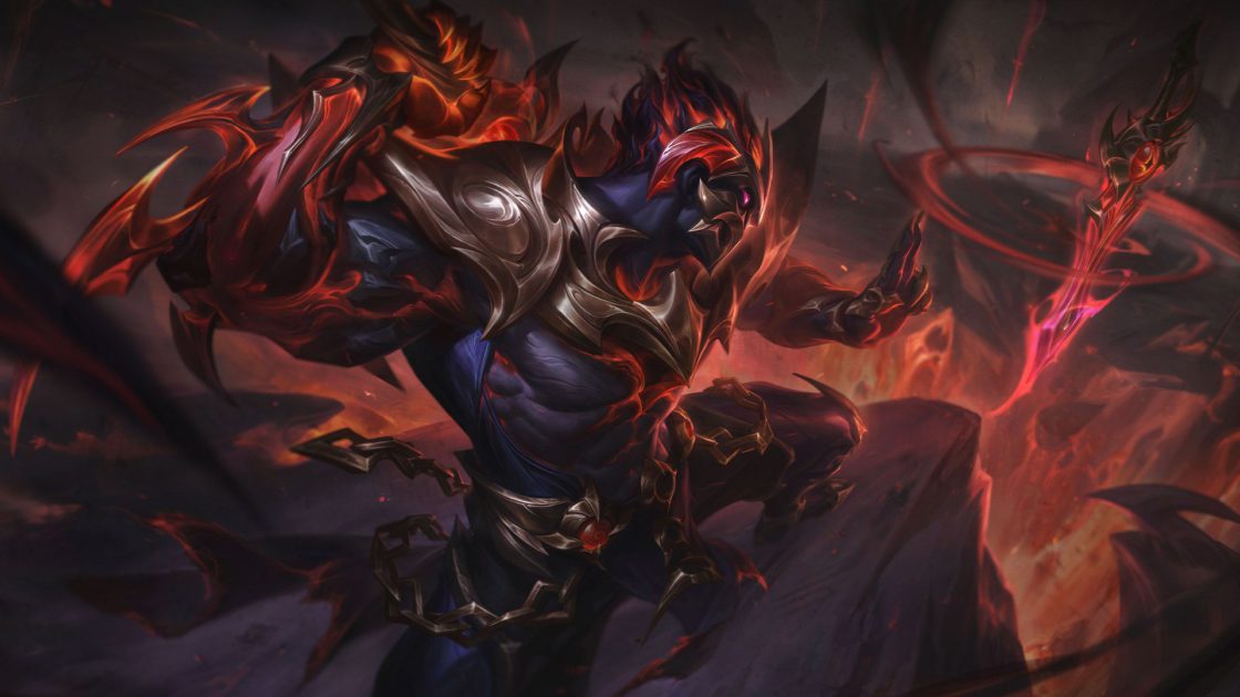 Imagem da skins Shen Emissário da Escuridão no Wild Rift