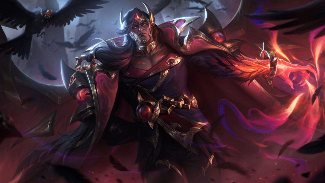 Imagem da skin Swain Emissário da Escuridão no Wild Rift