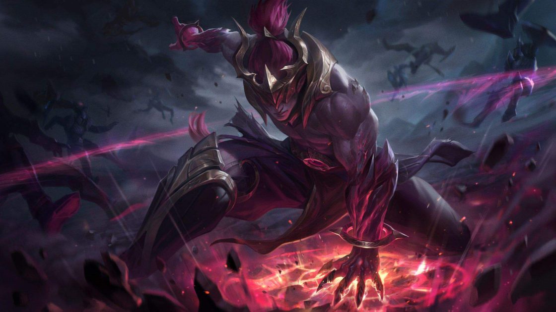 Imagem da skin Lee Sin Emissário da Escuridão no Wild Rift