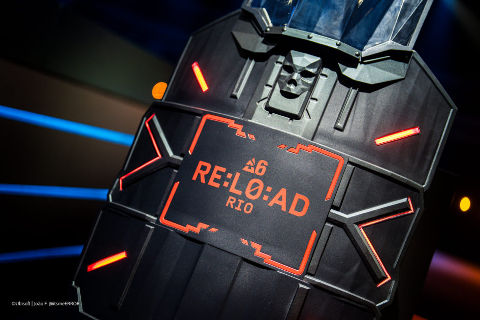 Troféu do RELOAD, torneio de Rainbow Six Siege X.