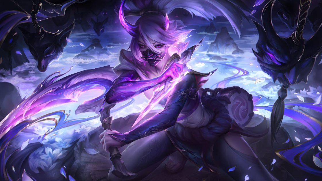 Na foto, a Akali na skin Florescer Espiritual 2025