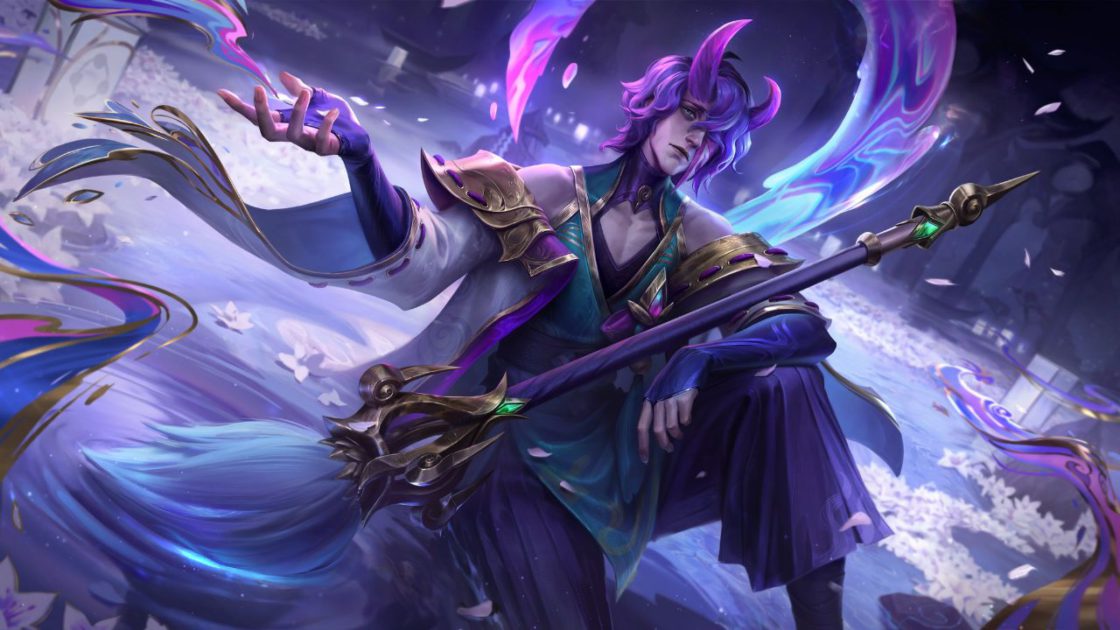 Na foto, o Hwei na skin Florescer Espiritual 2025