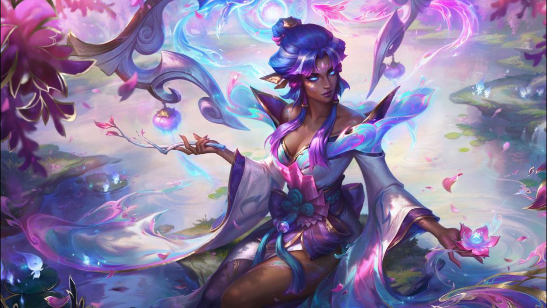 Na foto, a Karma na skin Florescer Espiritual 2025