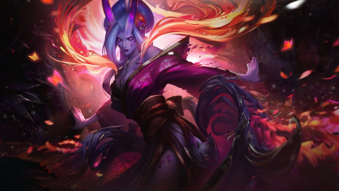 Na foto, a Morgana na skin Florescer Espiritual 2025