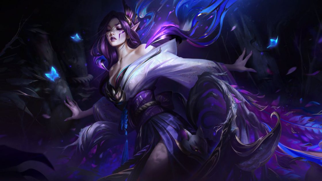 Na foto, a Morgana na skin Florescer Espiritual 2025