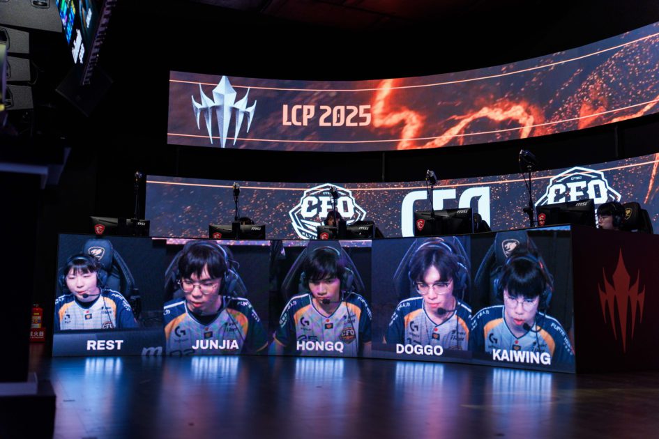 Foto da line-up da CFO na final da LCP 2025 2º Split.