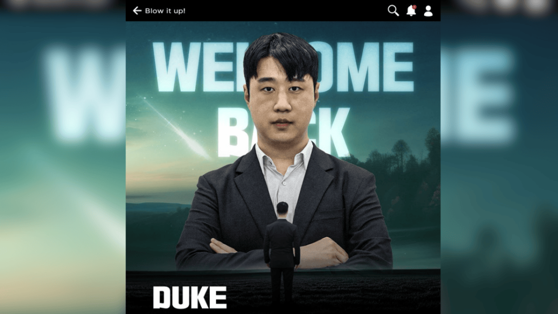 Foto do anúncio de Duke, novo treinador da BRION.