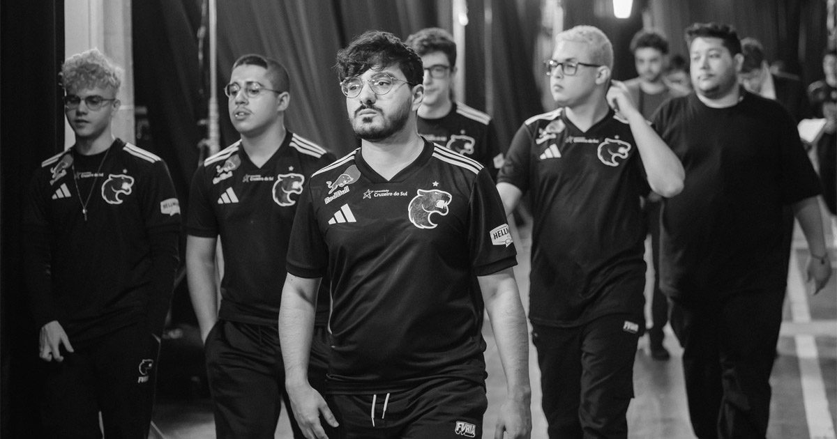 Imagem do time da FURIA no MSI 2025