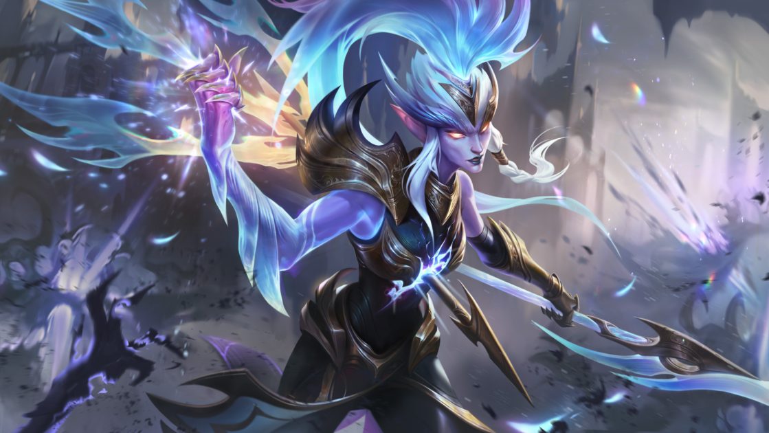 Imagem da skin Kalista Emissário da Escuridão no LoL