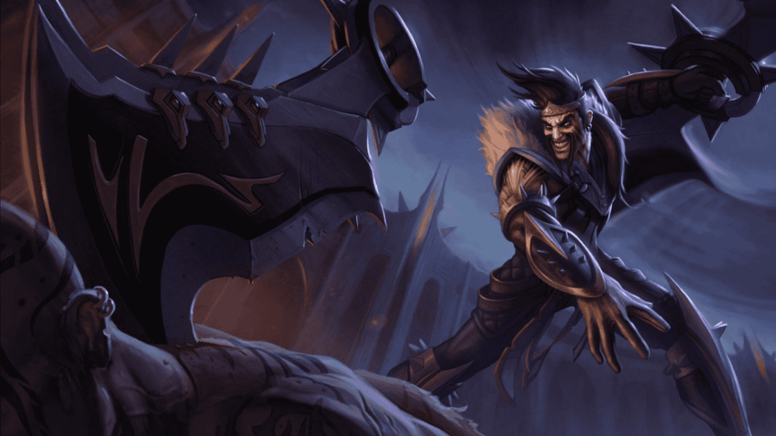 Draven é um dos melhores ADCs para jogar com Janna.