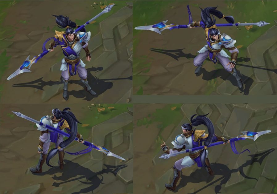 Na foto, o rework visual do Xin Zhao