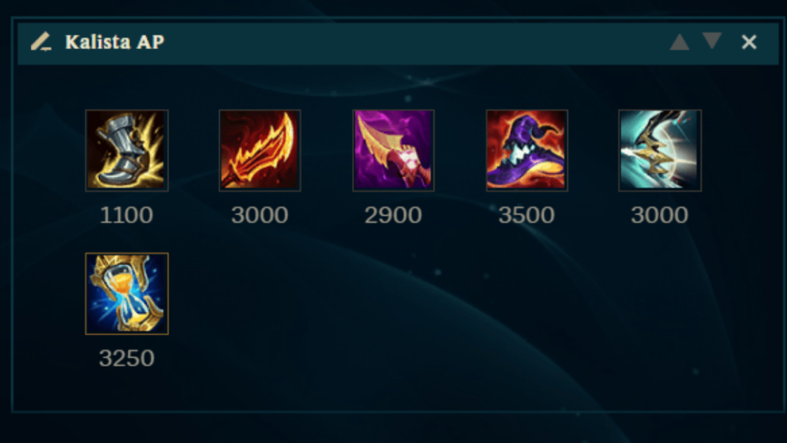Build da Kalista AP.