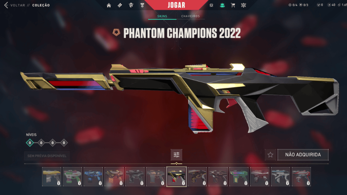 Imagem das melhores skins da Phantom Champions 2022.