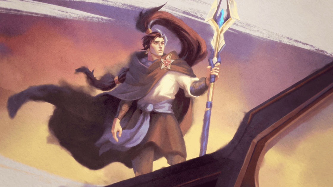 Imagem do rework visual de Xin Zhao.