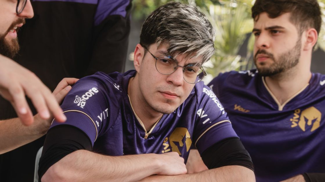 Na foto, Disamis, jungler da Vivo Keyd Stars