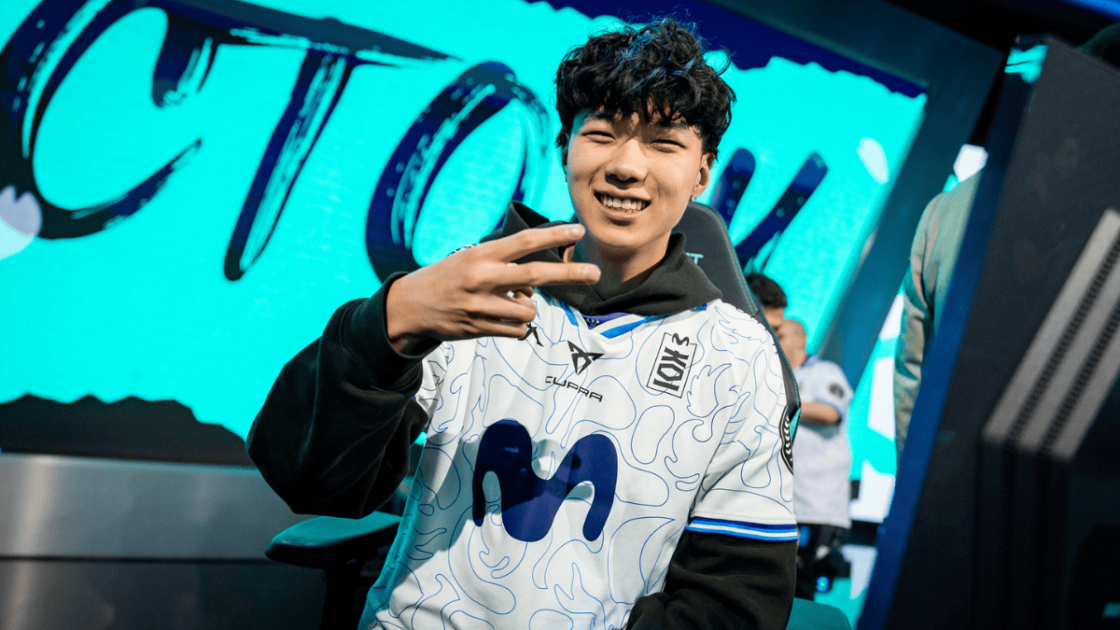 Foto de jojopyun, mid laner da Movistar KOI.