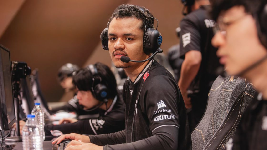 Foto de Cariok durante a série da paiN contra a 100 Thieves.