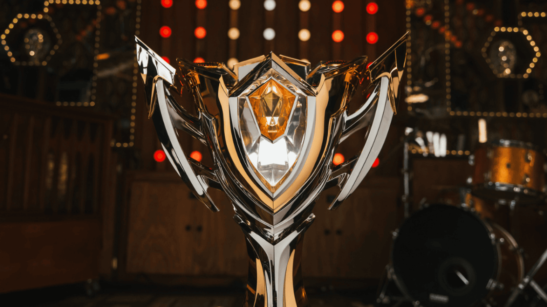 Foto da taça da LTA Américas 2025.