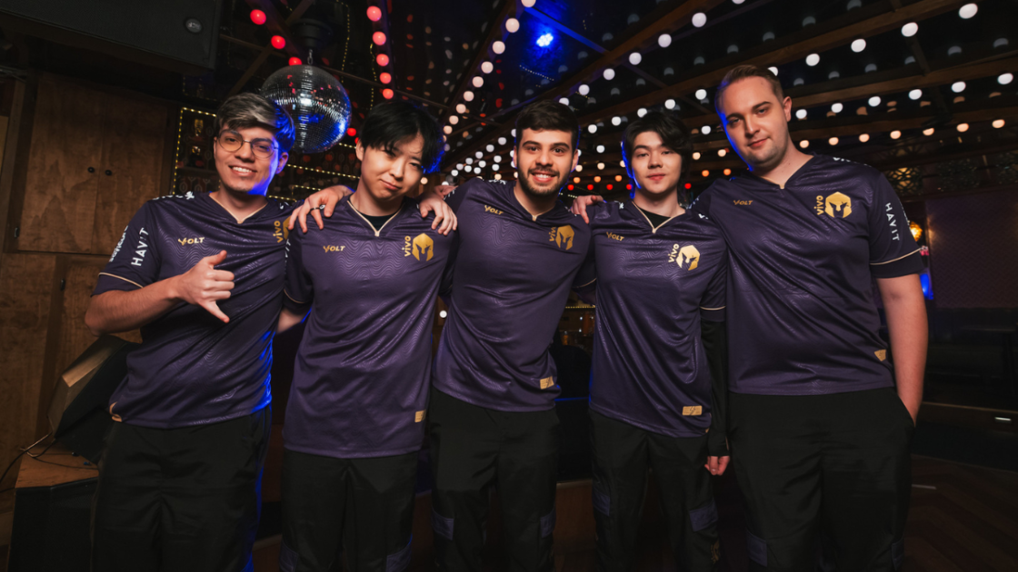 Foto da equipe da Vivo Keyd Stars.