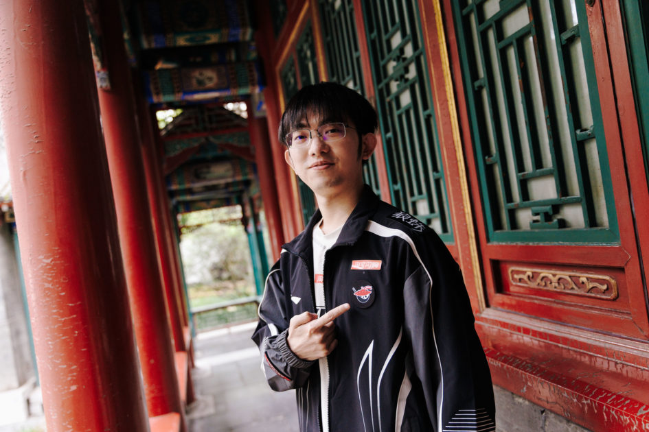 Foto de Flandre, top laner da Anyone's Legend.