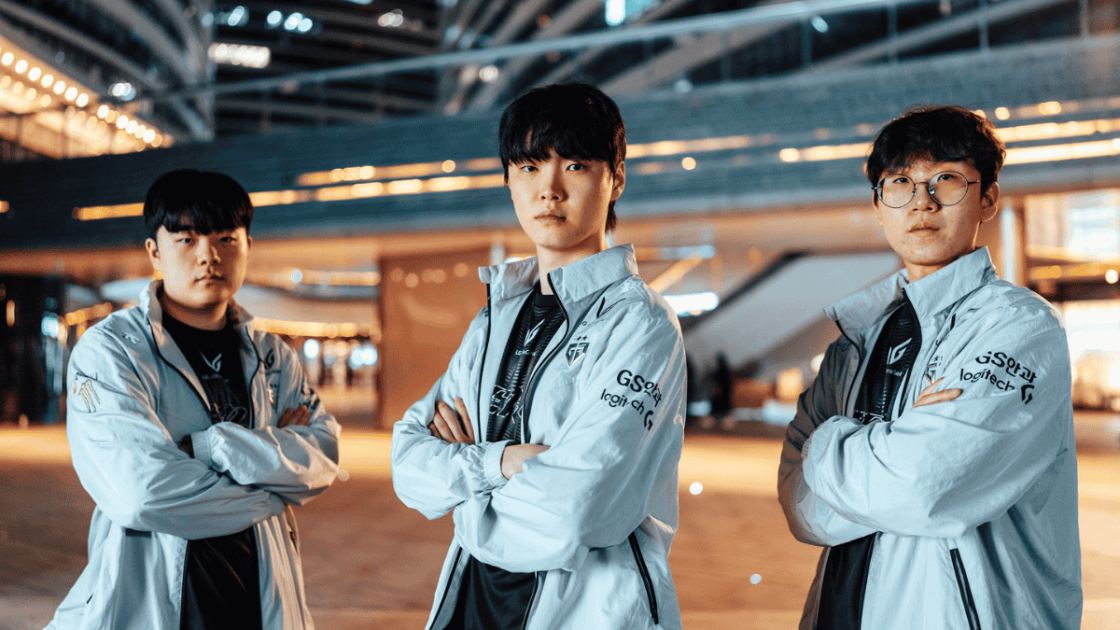 Foto de Canyon, Chovy e Ruler.