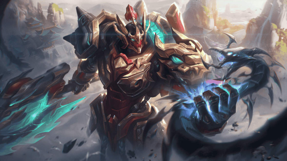 Na foto, a skin Darius Reinos Mech.