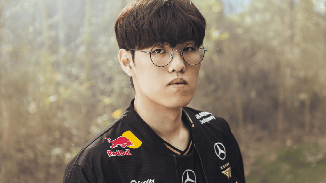 Foto de Oner, jungler da T1.