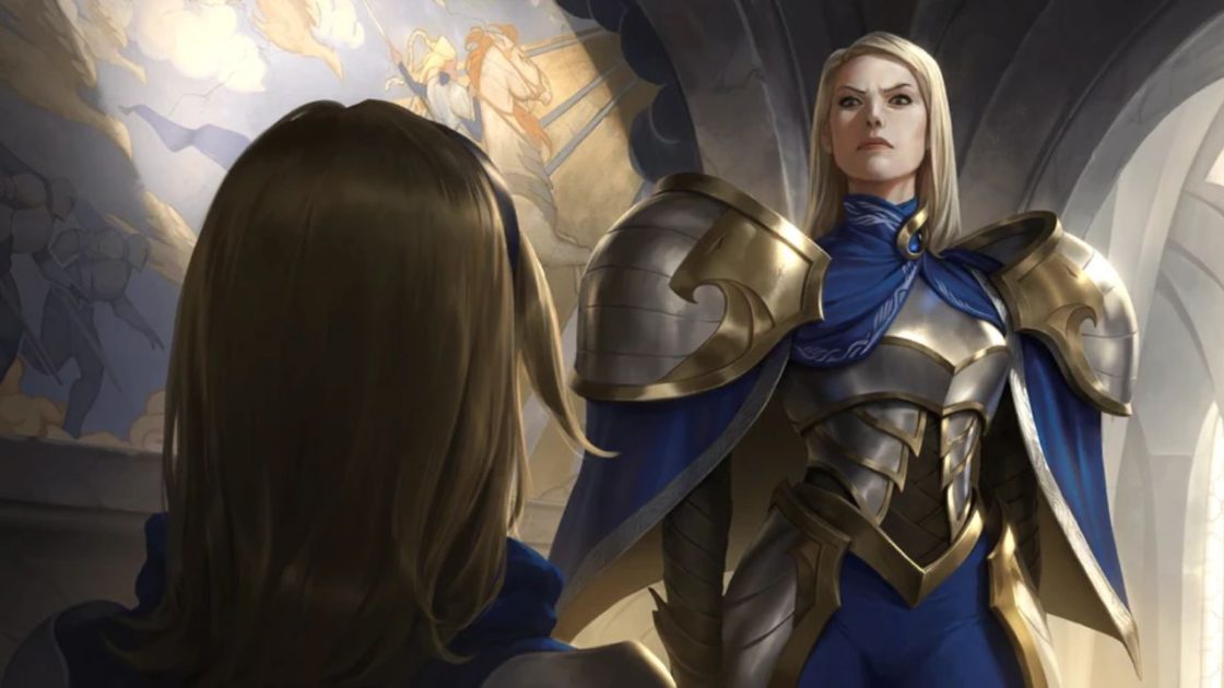 Na foto, a Tianna Stemmaguarda, tia do Garen e da Lux