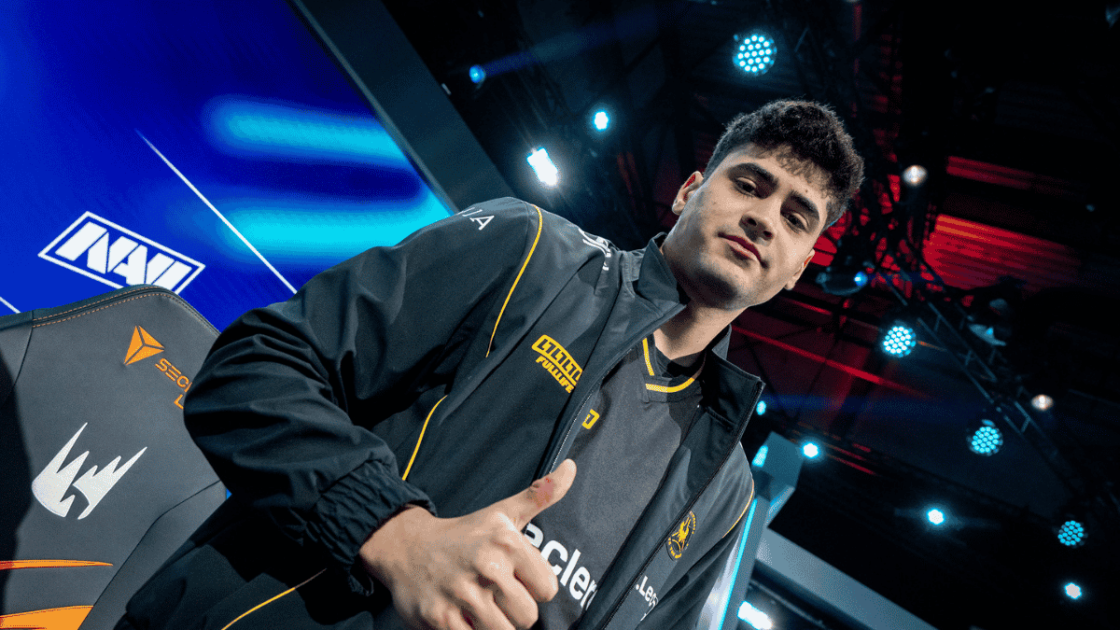 Naak Nako em ação pela Team Vitality