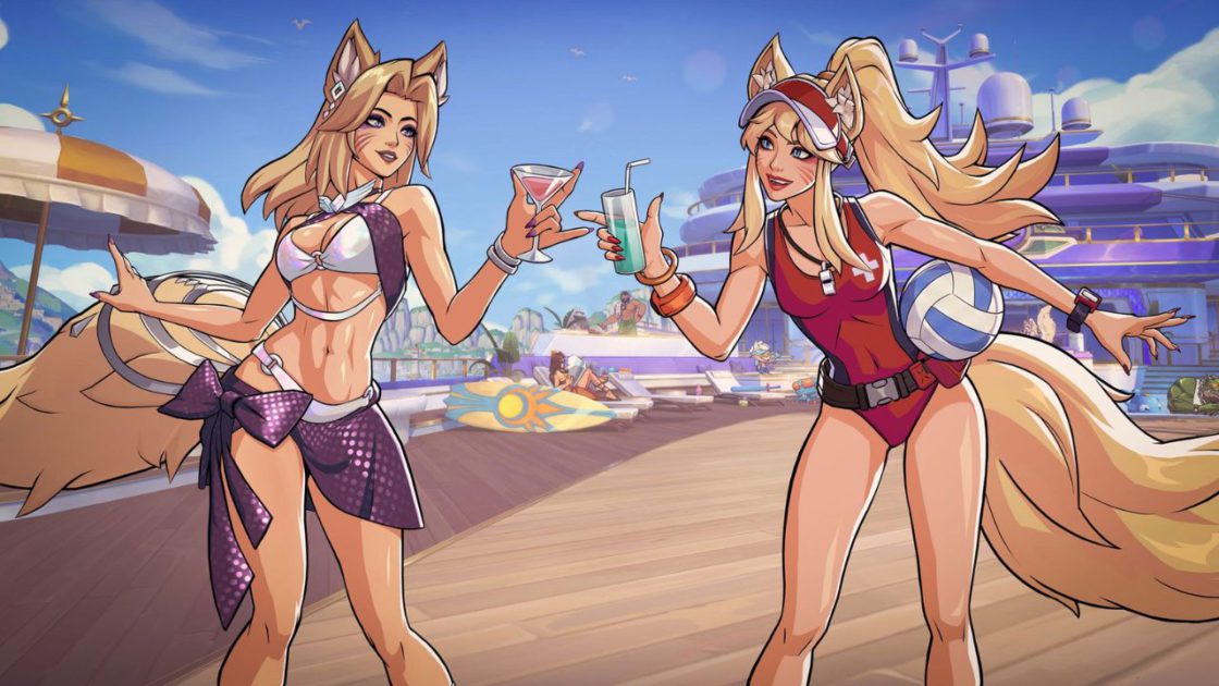 Ahri Curtindo o Verão