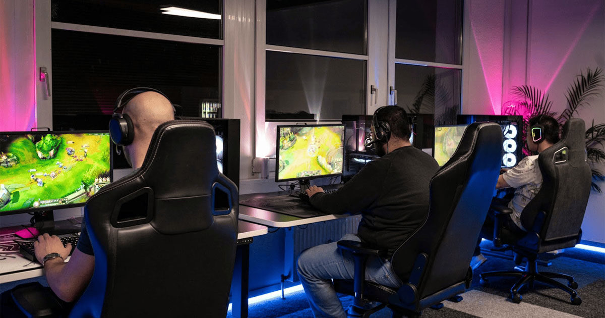 Noção de jogo em prática — exemplo de rotação e posicionamento