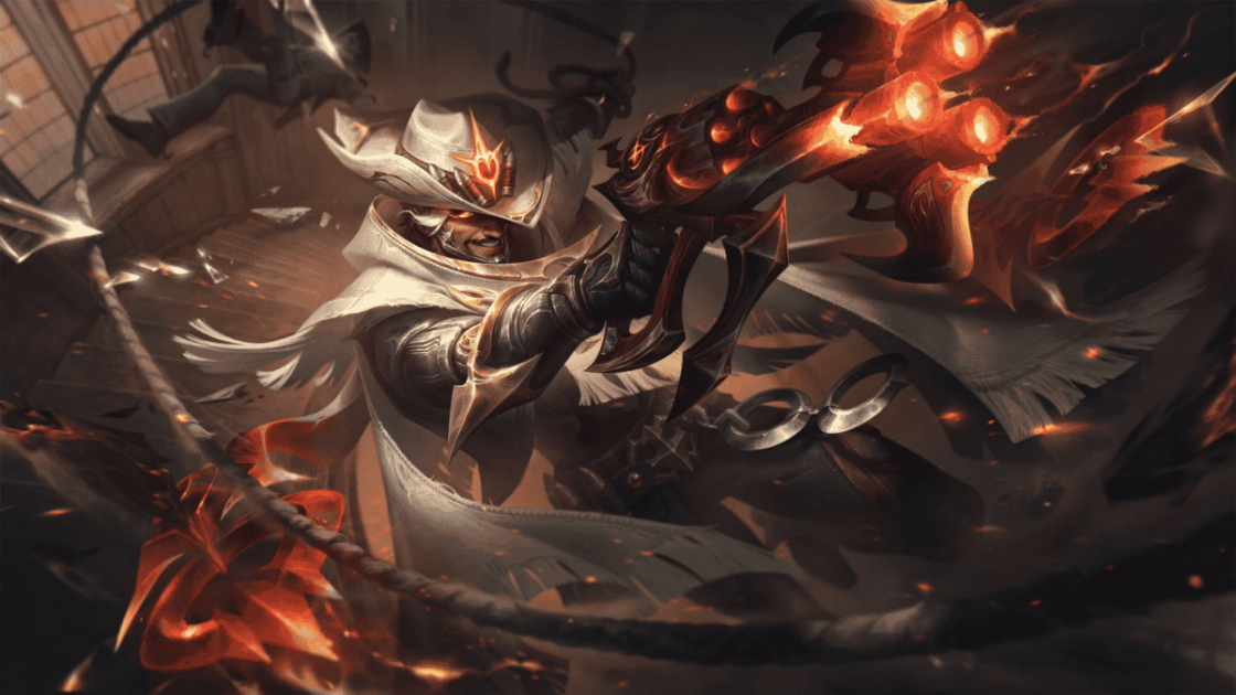 Akshan com skin Velho Oeste