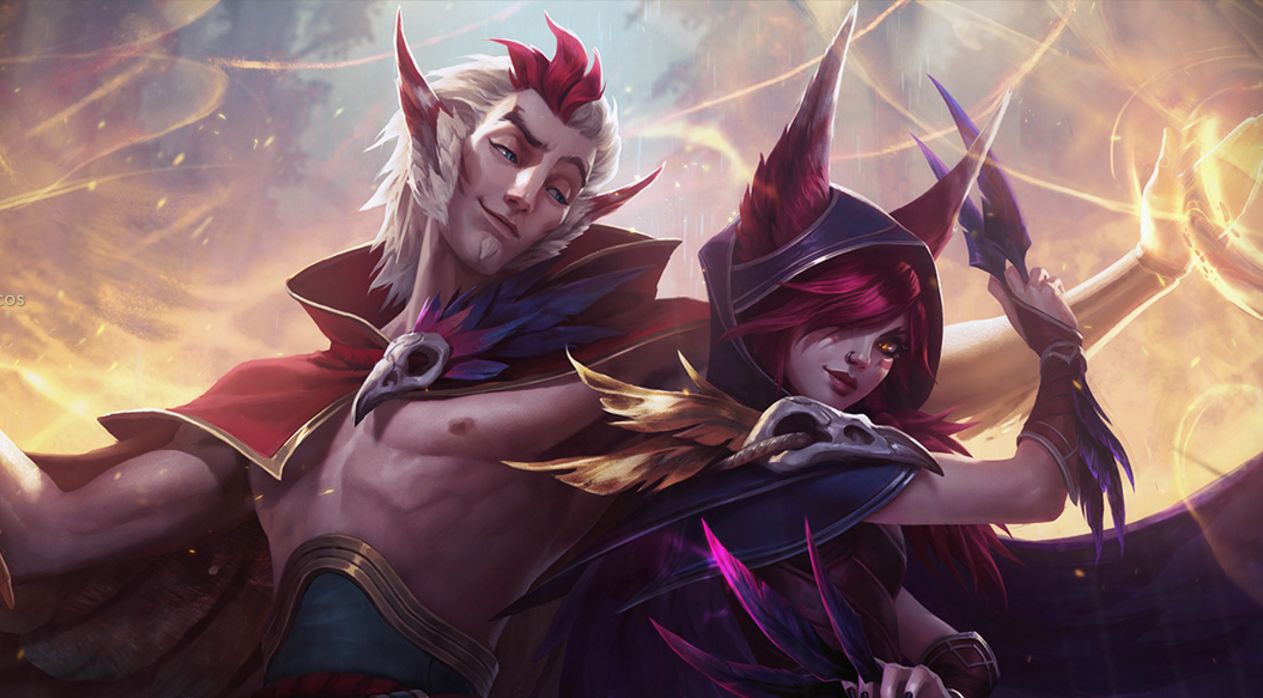 Veja voz e falas de Rakan e Xayah - Mais Esports