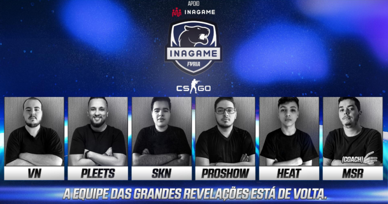 Cs Go Furia Anuncia Nova Line Up Academy Mais Esports