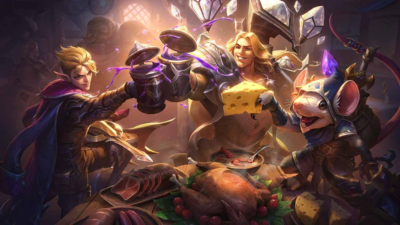 Confira as artes de todas as novas versões das skins Pentakill de