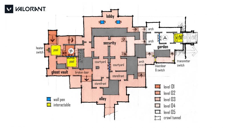 VALORANT: Nomes dos Lugares do Mapa ASCENT 