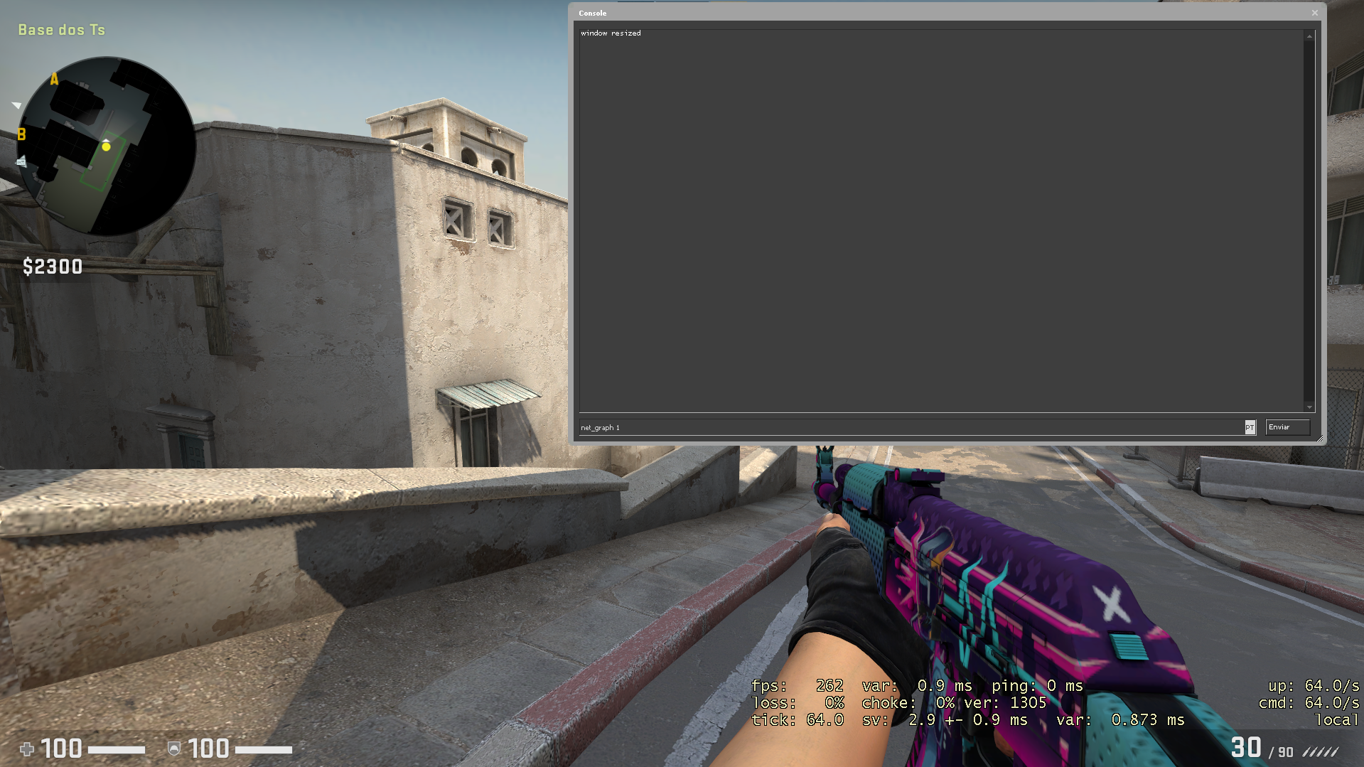 Guia comando FPS no CS GO