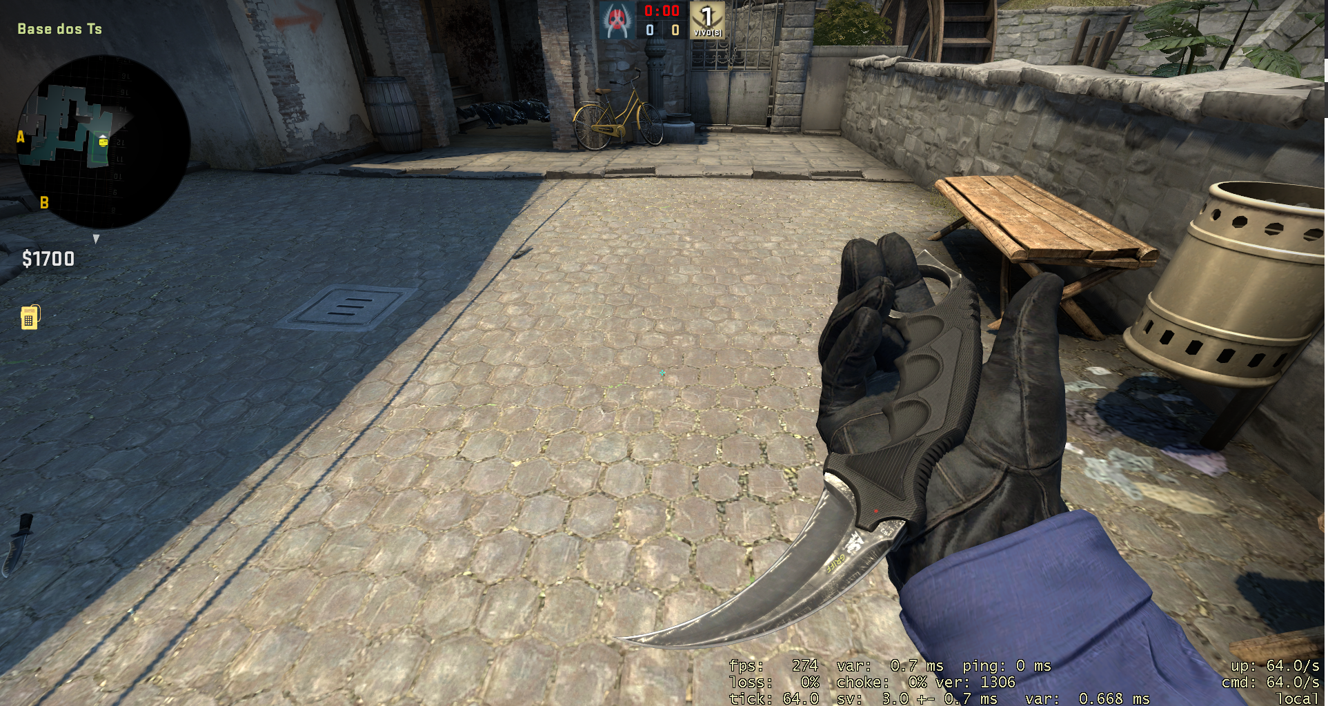 Chances de Conseguir Uma Faca no CS:GO