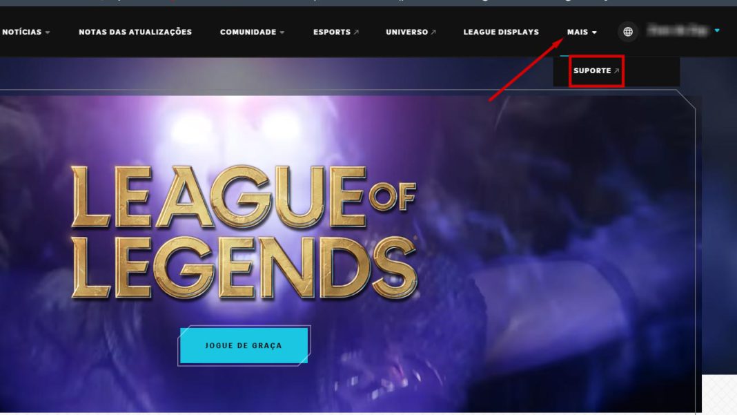 Como enviar Ticket para a Riot em diferentes jogos Mais Esports