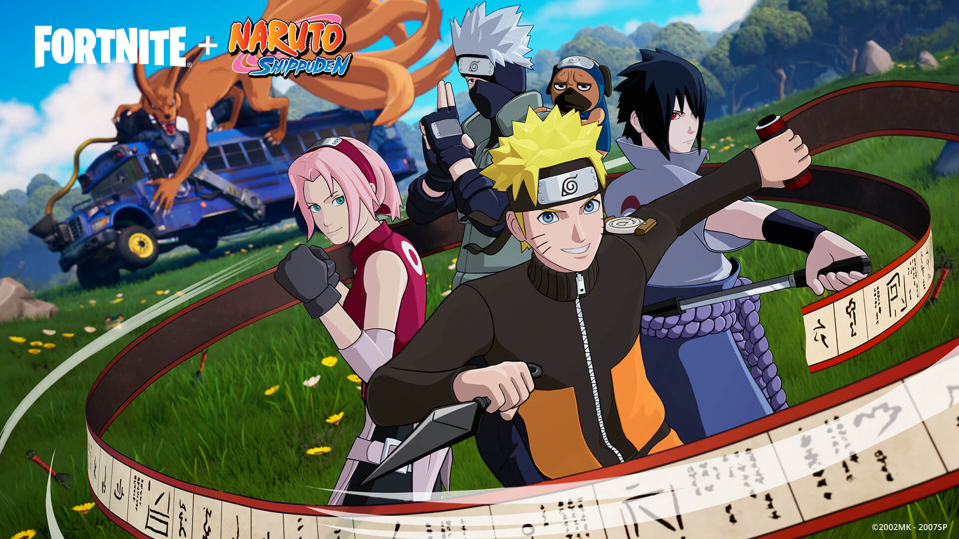 Naruto Shippuden chega ao Fortnite no dia 16 de novembro