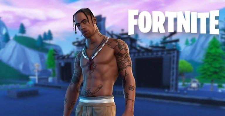 Fortnite suspende vendas do emote de Travis Scott após tragédia em show • B9