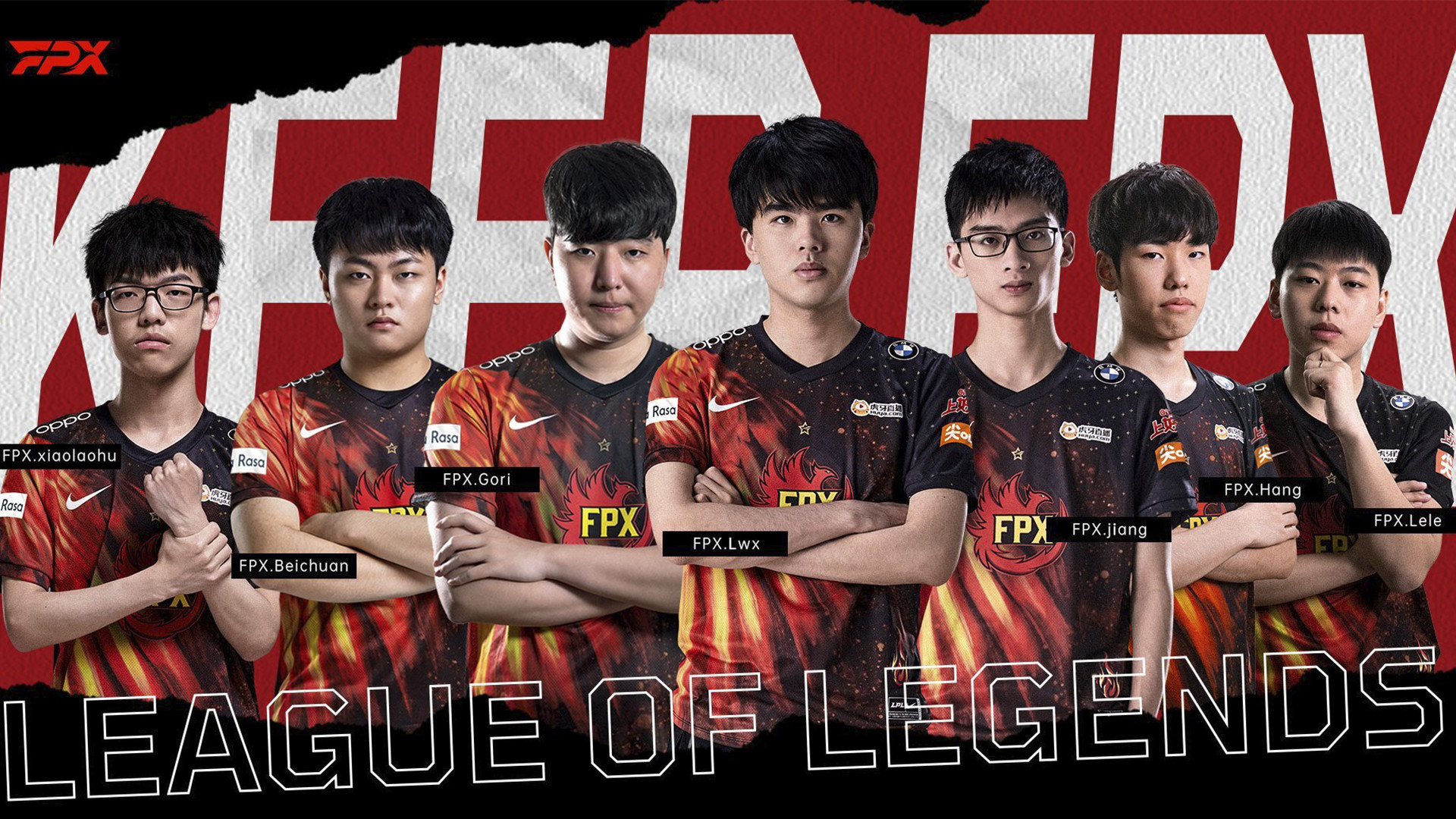 League of Legends: jogadores da FPX anunciam quais campeões terão skin da  equipe, lol