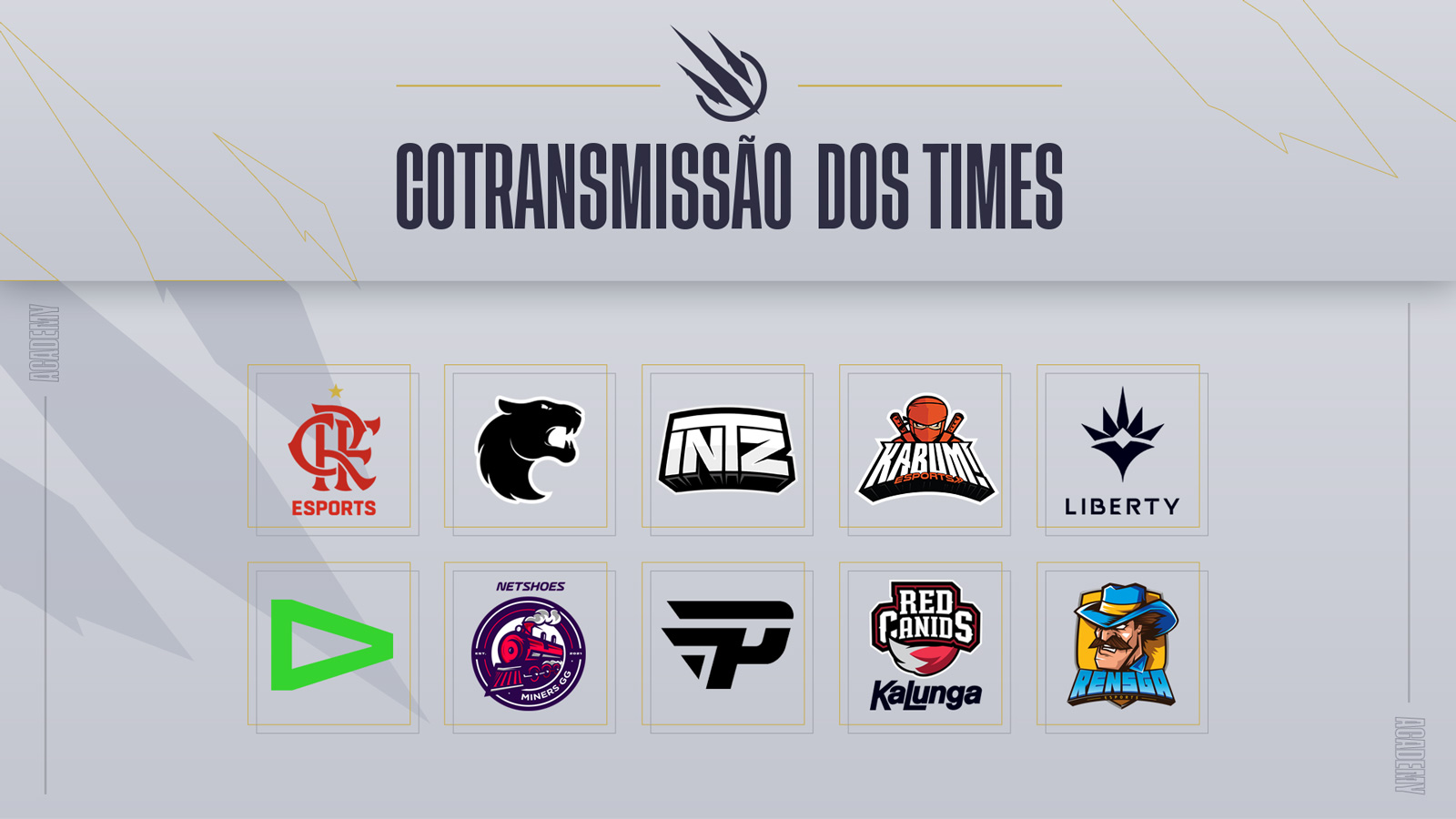 CBLOL Academy 2022 Times poderão fazer cotransmissão dos jogos Mais