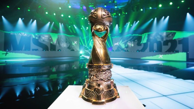 MSI 2022 trophy image