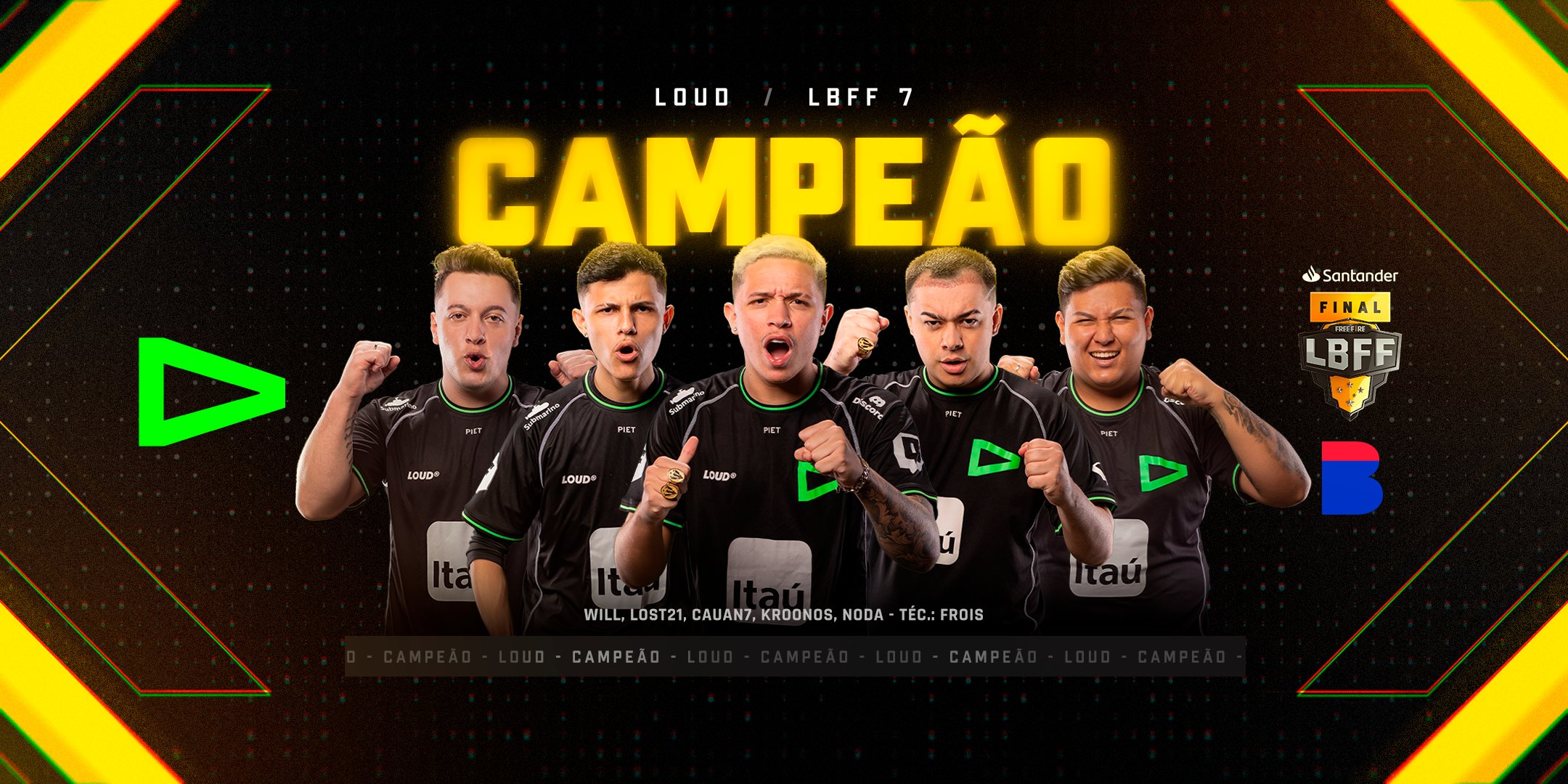 LOUD se classifica para a final do mundial de Free Fire - CBN Campinas 99,1  FM