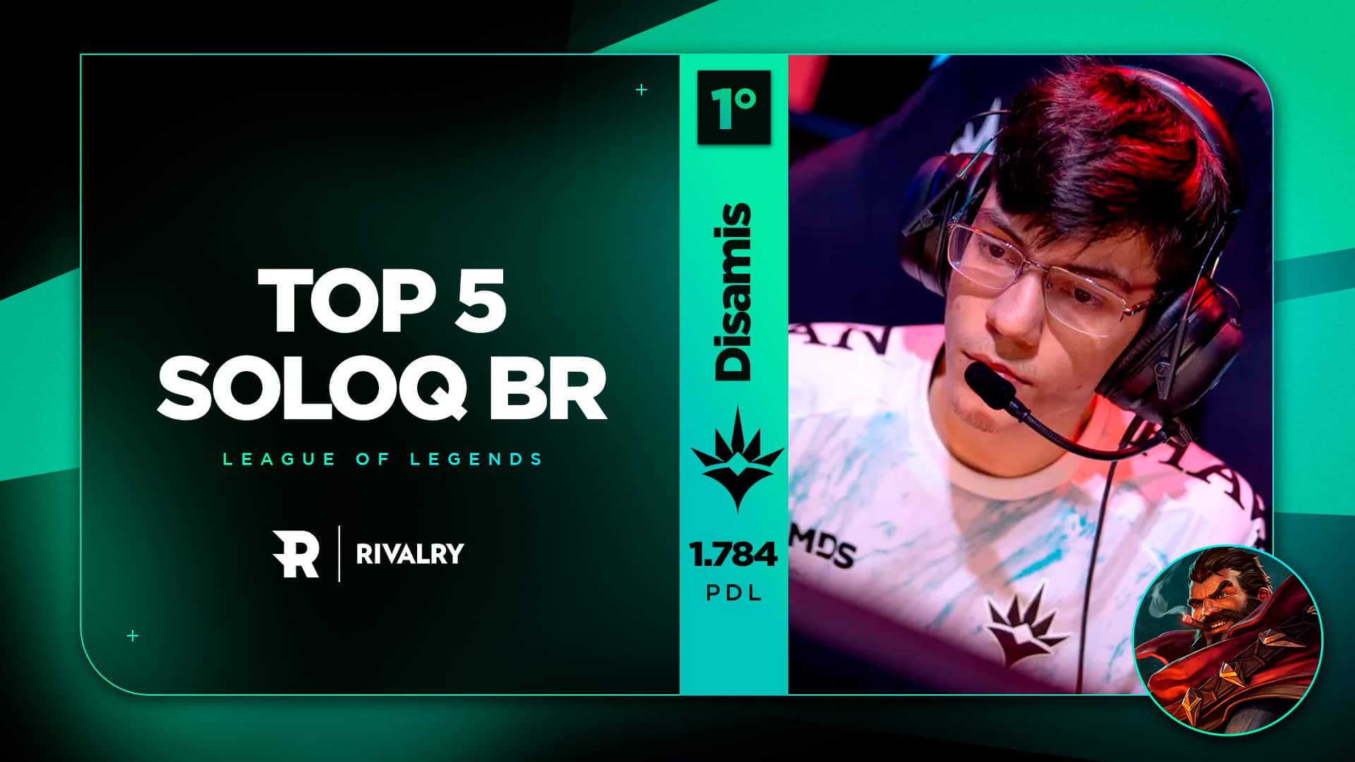 Top5 da SoloQ BR: Pijack lidera o servidor passando dos 1.000 pontos;  Luuukz aparece em 5º – 25/01 - Mais Esports